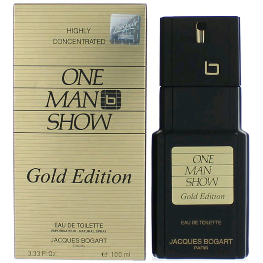 Jacques Bogart – One Man Show Gold Edition Eau de Toilette Spray for Men (3.3 oz) product image