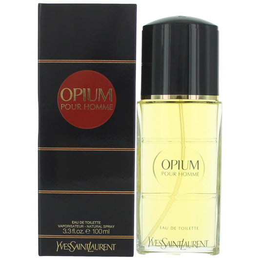 Yves Saint Laurent – Opium Pour Homme Edt Spray For Men 3.3 Oz