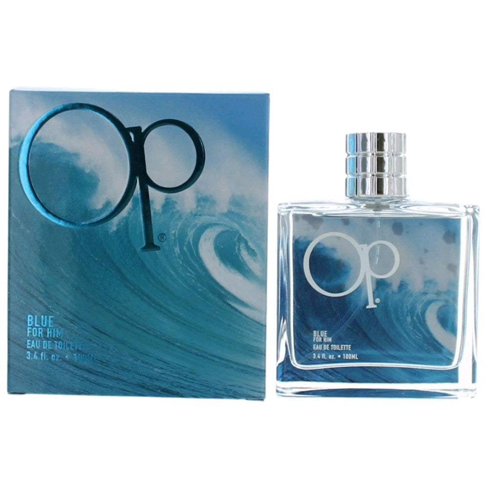 Ocean Pacific – OP Blue For Him Eau de Toilette Spray for Men (3.4 oz) product image