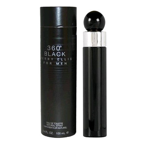 Perry Ellis – Perry Ellis 360 Black Eau de Toilette Spray for Men (3.4 oz) product image