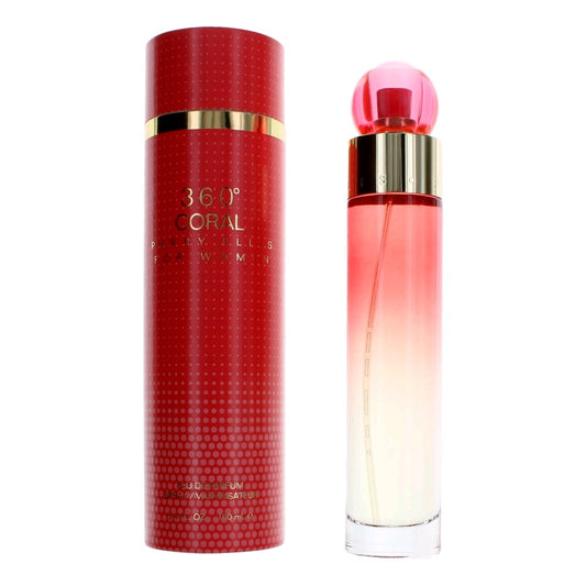 Perry Ellis – Perry Ellis 360 Coral Eau de Parfum Spray for Women (3.4 oz) product image
