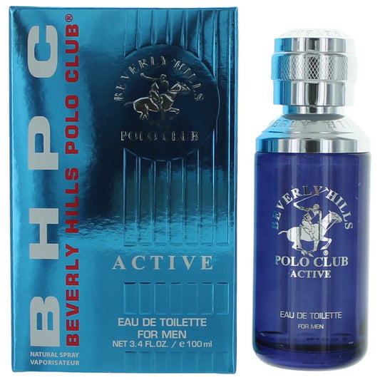 Beverly Hills Polo Club – BHPC Active/Sport Eau de Toilette Spray for Men (3.4 oz) product image