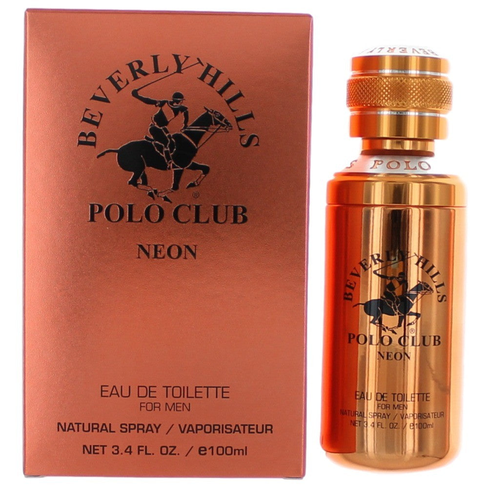 Beverly Hills Polo Club – BHPC Neon Eau de Toilette Spray for Men (3.4 oz) product image