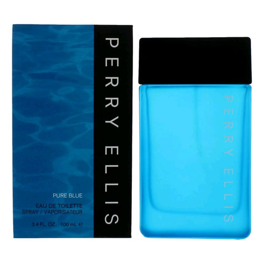 Perry Ellis – Pure Blue Eau de Toilette Spray for Men (3.4 oz) product image