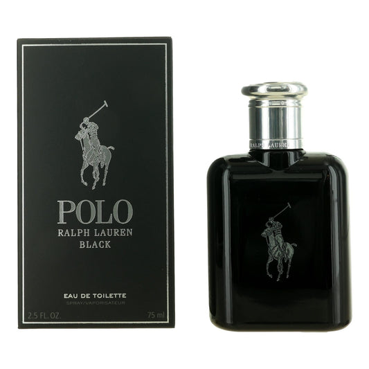 Ralph Lauren – Polo Black Eau de Toilette Spray for Men (2.5 oz) product image