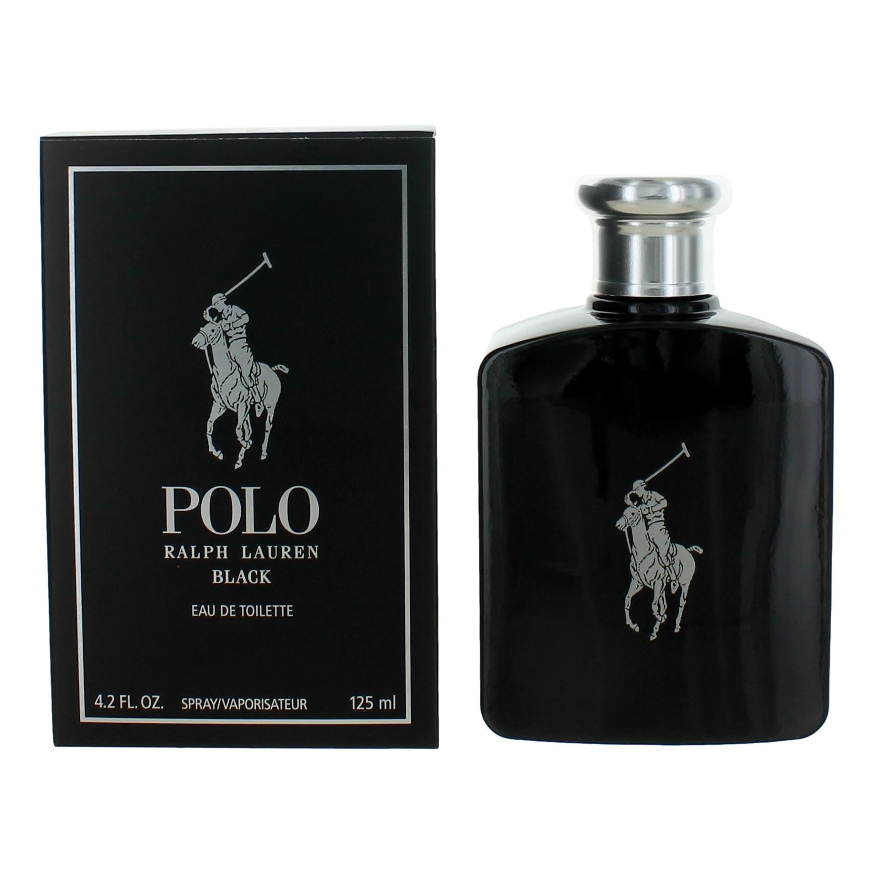 Ralph Lauren – Polo Black Eau de Toilette Spray for Men (4.2 oz) product image
