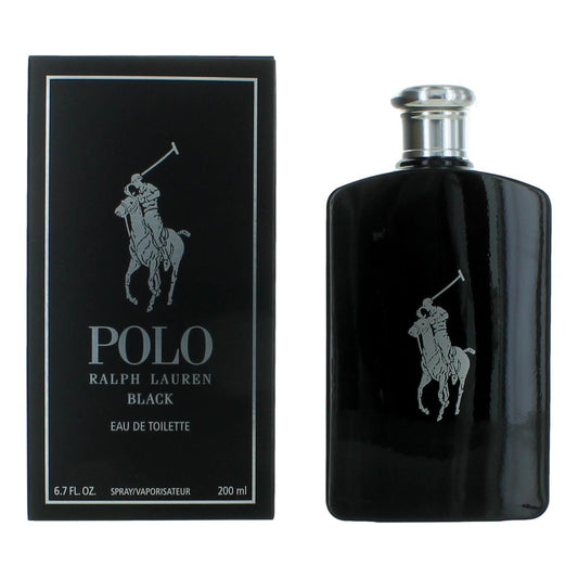Ralph Lauren – Polo Black Eau de Toilette Spray for Men (6.7 oz) product image