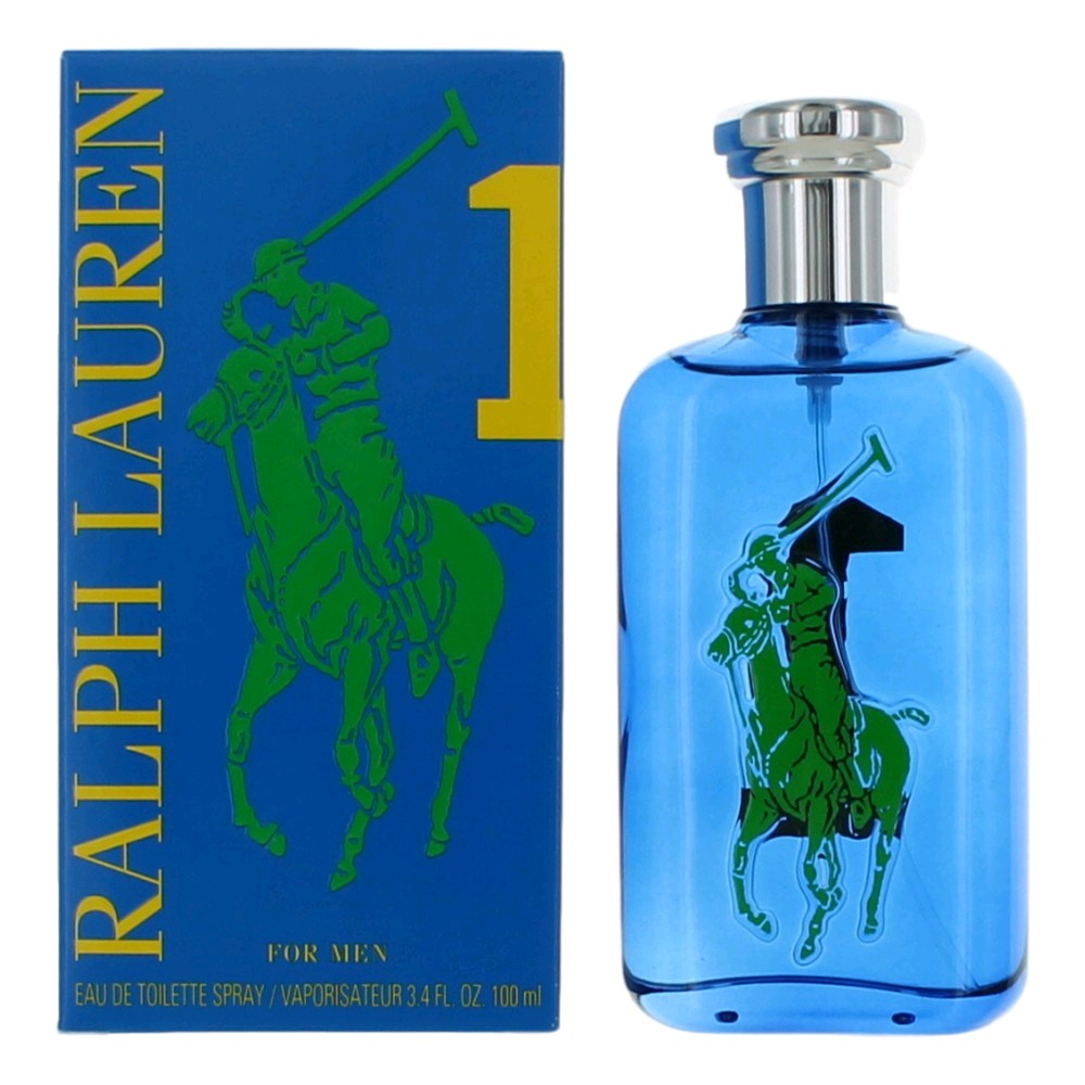 Ralph Lauren – Polo Big Pony Blue #1 Eau de Toilette Spray for Men (3.4 oz) product image