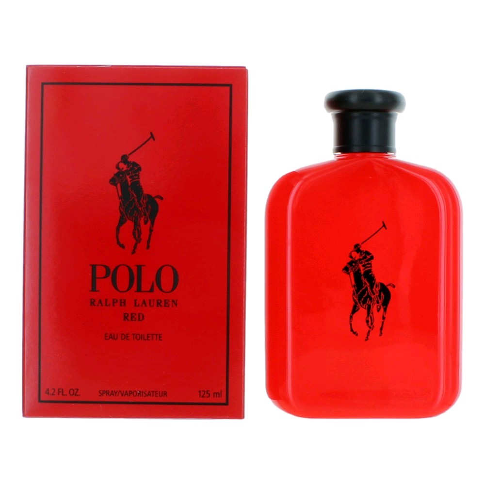 Ralph Lauren – Polo Red Eau de Toilette Spray for Men (4.2 oz) product image