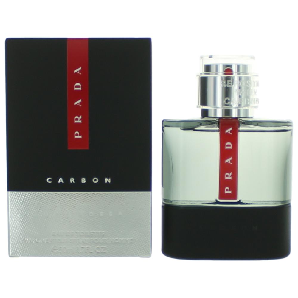 Prada – Prada Luna Rossa Carbon Eau de Toilette Spray for Men (1.7 oz) product image