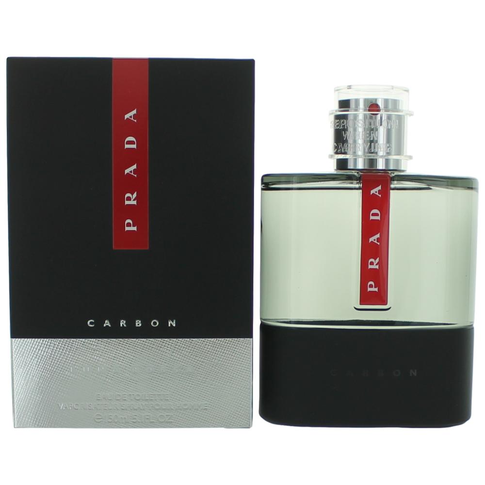 Prada – Prada Luna Rossa Carbon Eau de Toilette Spray for Men (5.1 oz) product image