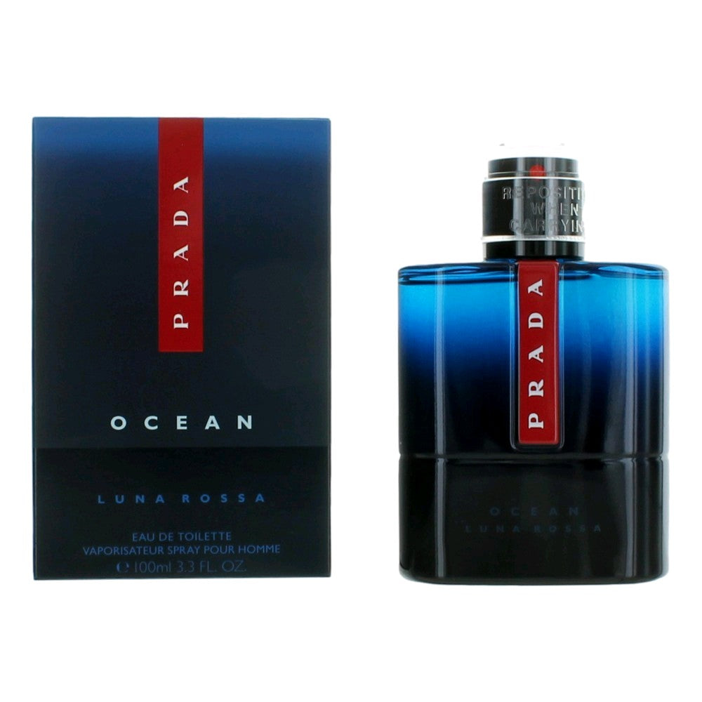 Prada – Prada Luna Rossa Ocean Eau de Toilette Spray for Men (3.4 oz) product image