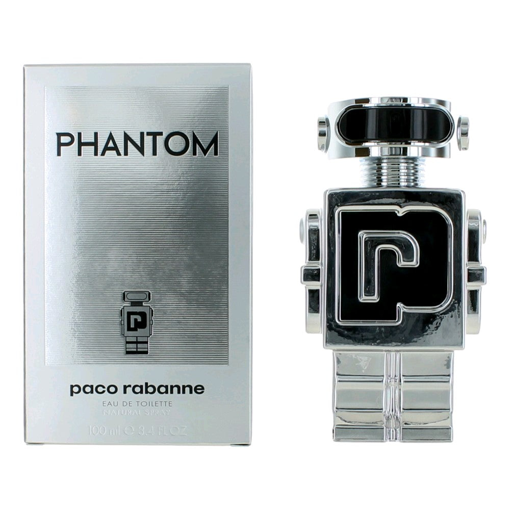 Paco Rabanne – Phantom Eau de Toilette Spray for Men (3.4 oz) product image