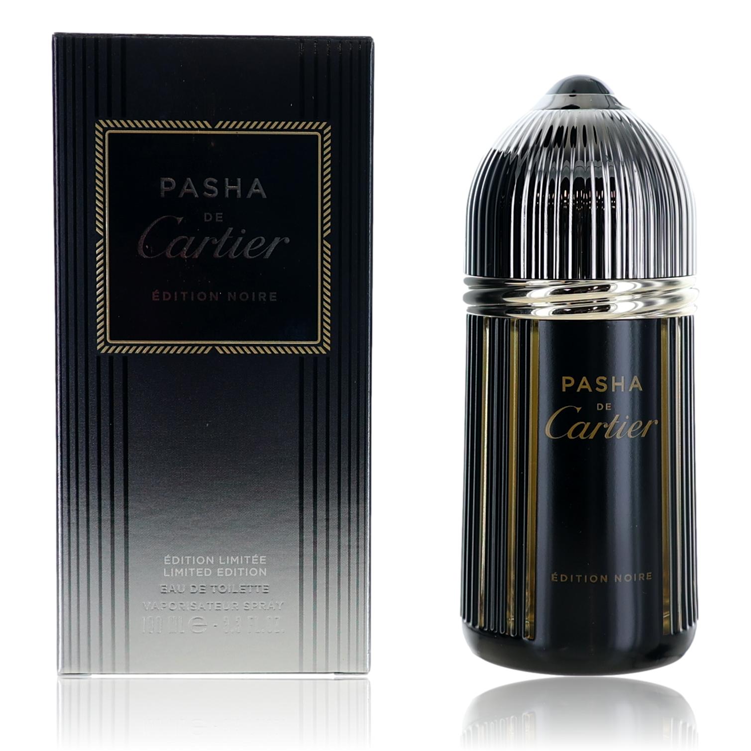 Cartier – Pasha de Cartier Edition Noire Eau de Toilette Spray for Men (3.3 oz) product image