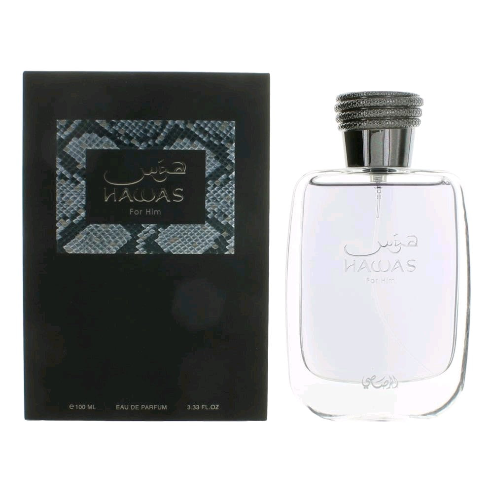 Rasasi – Hawas Eau de Parfum Spray for Men (3.3 oz) product image