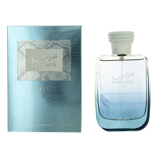 Rasasi – Hawas Ice Eau de Parfum Spray for Men (3.38 oz) product image