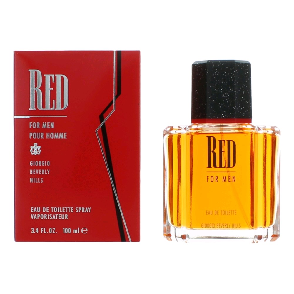 Beverly Hills – Red Eau de Toilette Spray for Men (3.4 oz) product image