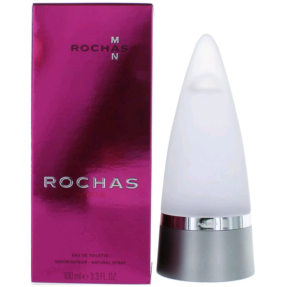 Rochas – Rochas Man Eau de Toilette Spray for Men (3.3 oz) product image