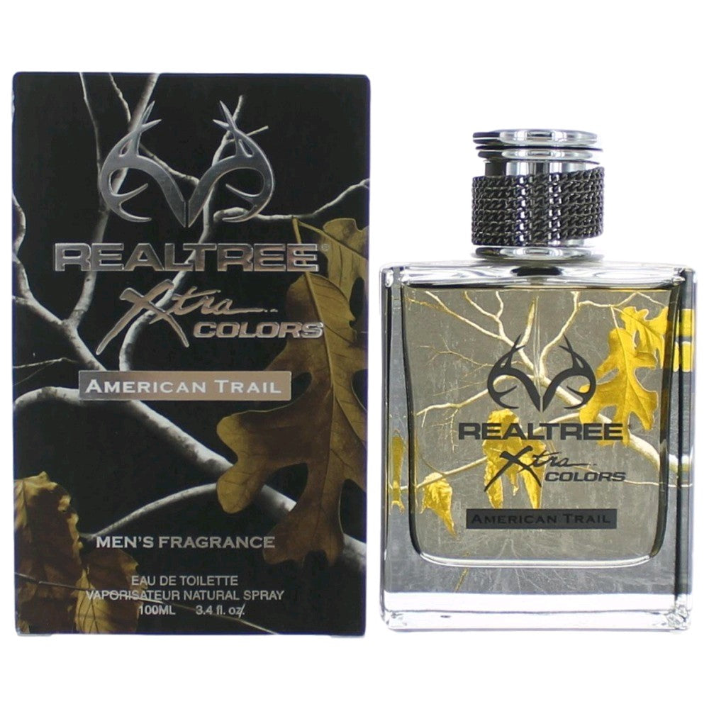 Realtree – Realtree Xtra Colors American Trail Eau de Toilette Spray for Men (3.4 oz) product image