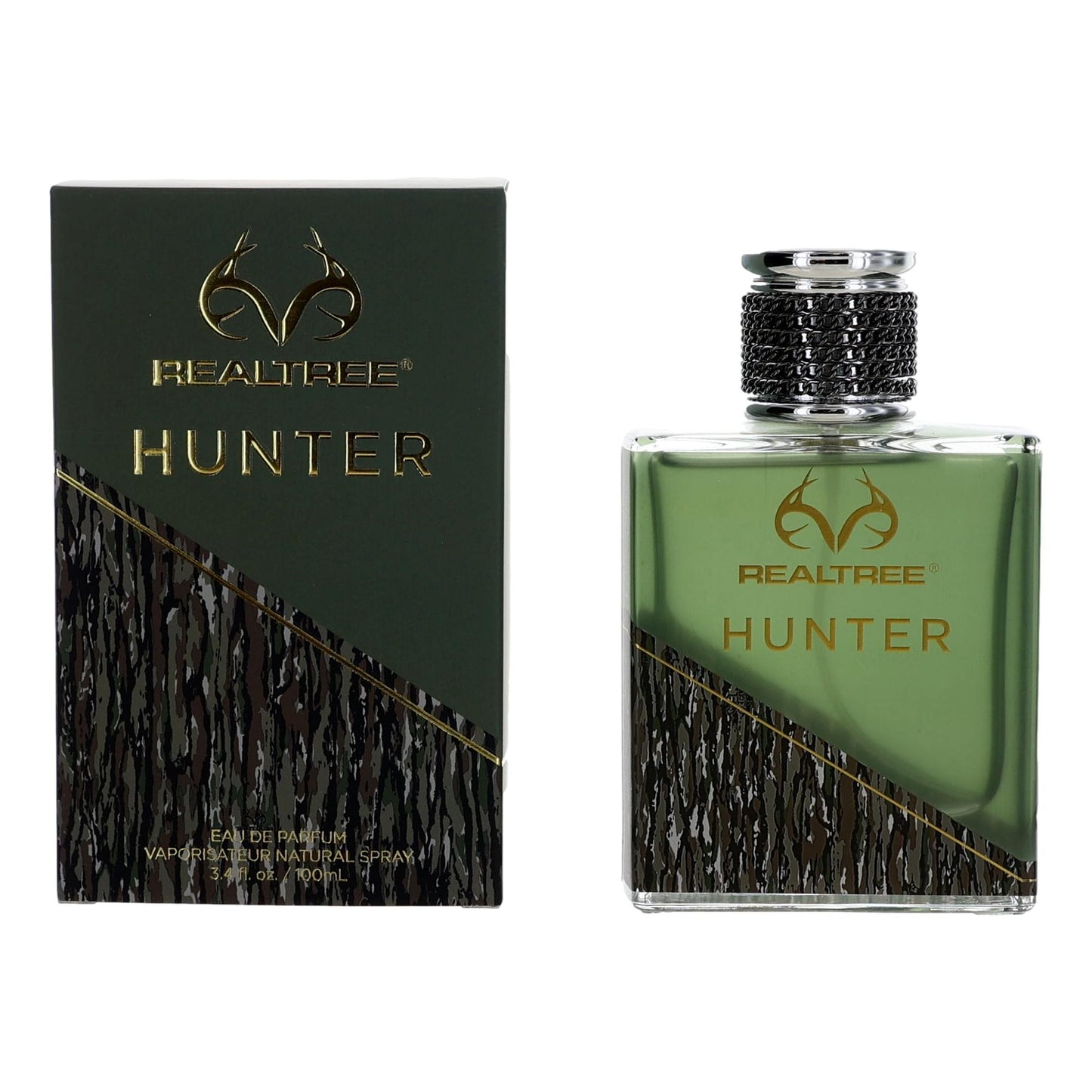 Realtree – Realtree Hunter Eau de Parfum Spray for Men (3.4 oz) product image