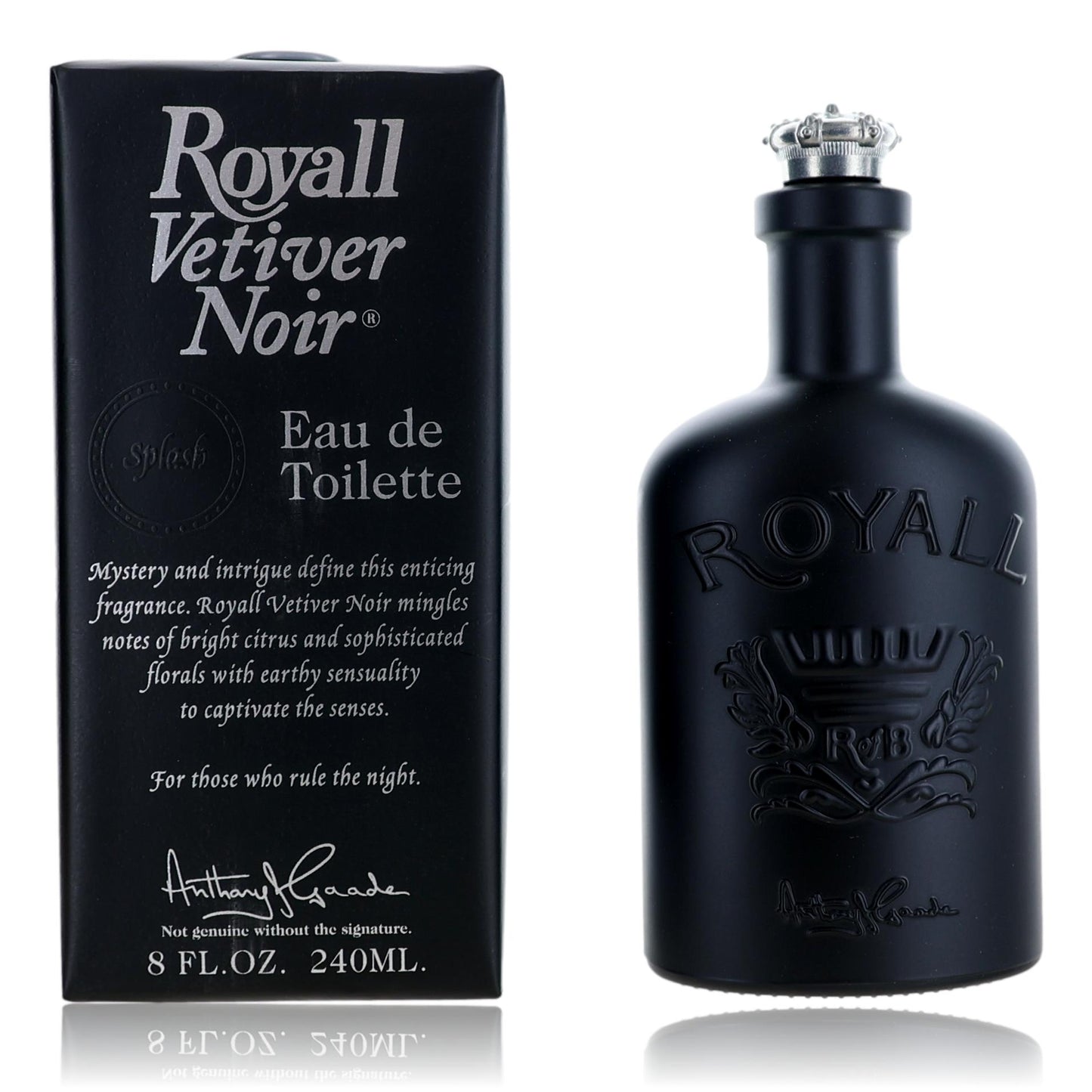 Royall Fragrances – Royall Vetiver Noir by Royall Fragrance Eau de Toilette Spray for Men (8 oz) product image