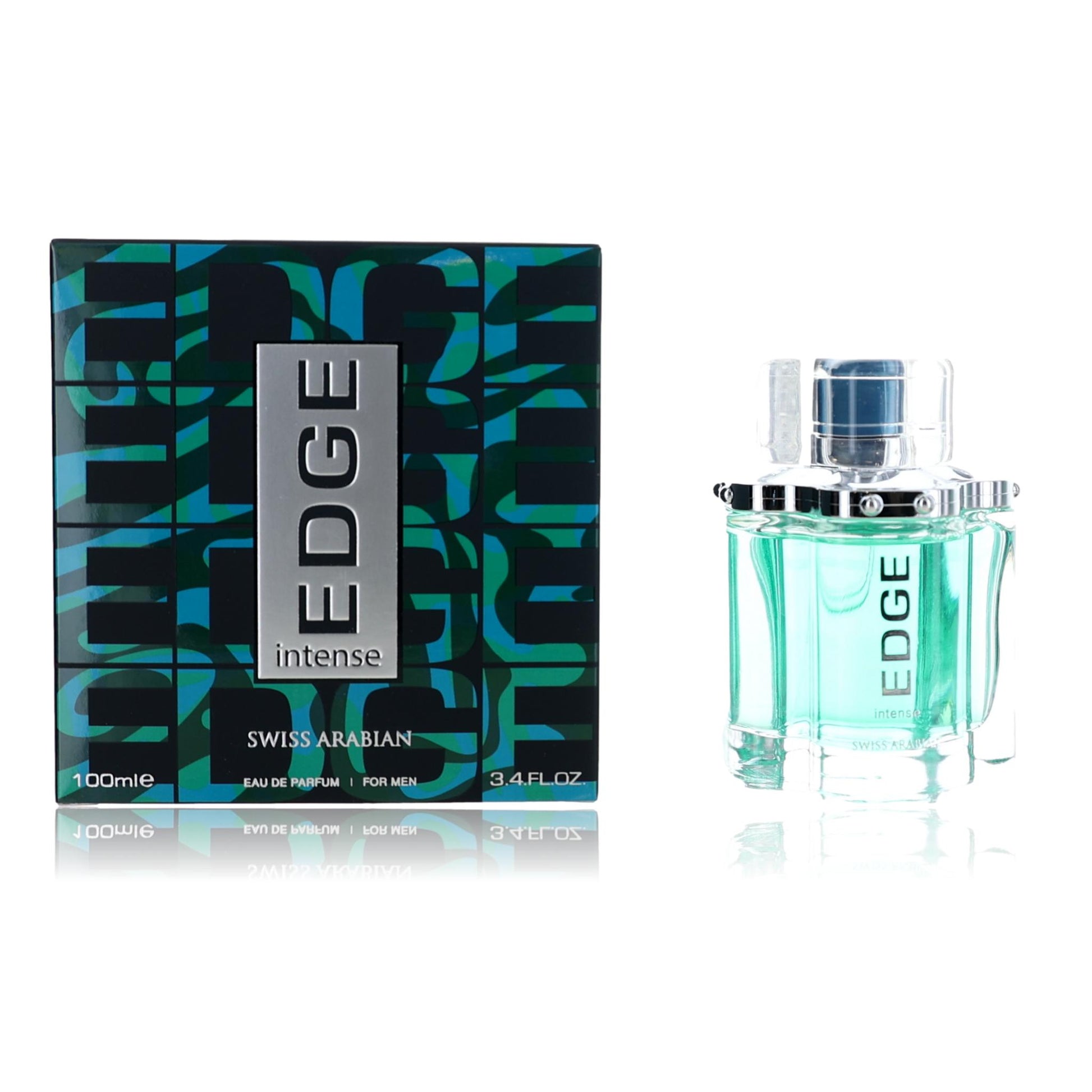 Swiss Arabian – Edge Intense Eau de Parfum Spray for Men (3.4 oz) product image