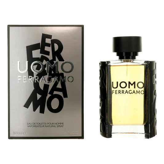 Salvatore Ferragamo – Uomo Eau de Toilette Spray for Men (3.4 oz) product image
