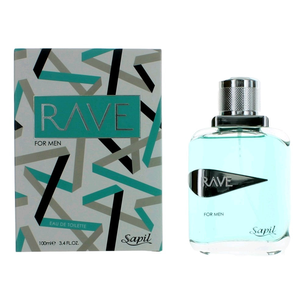 Sapil – Rave Eau de Toilette Spray for Men (3.4 oz) product image