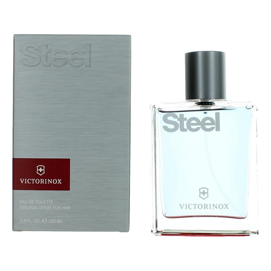 Swiss Army – Swiss Army Steel Eau de Toilette Spray for Men (3.4 oz) product image