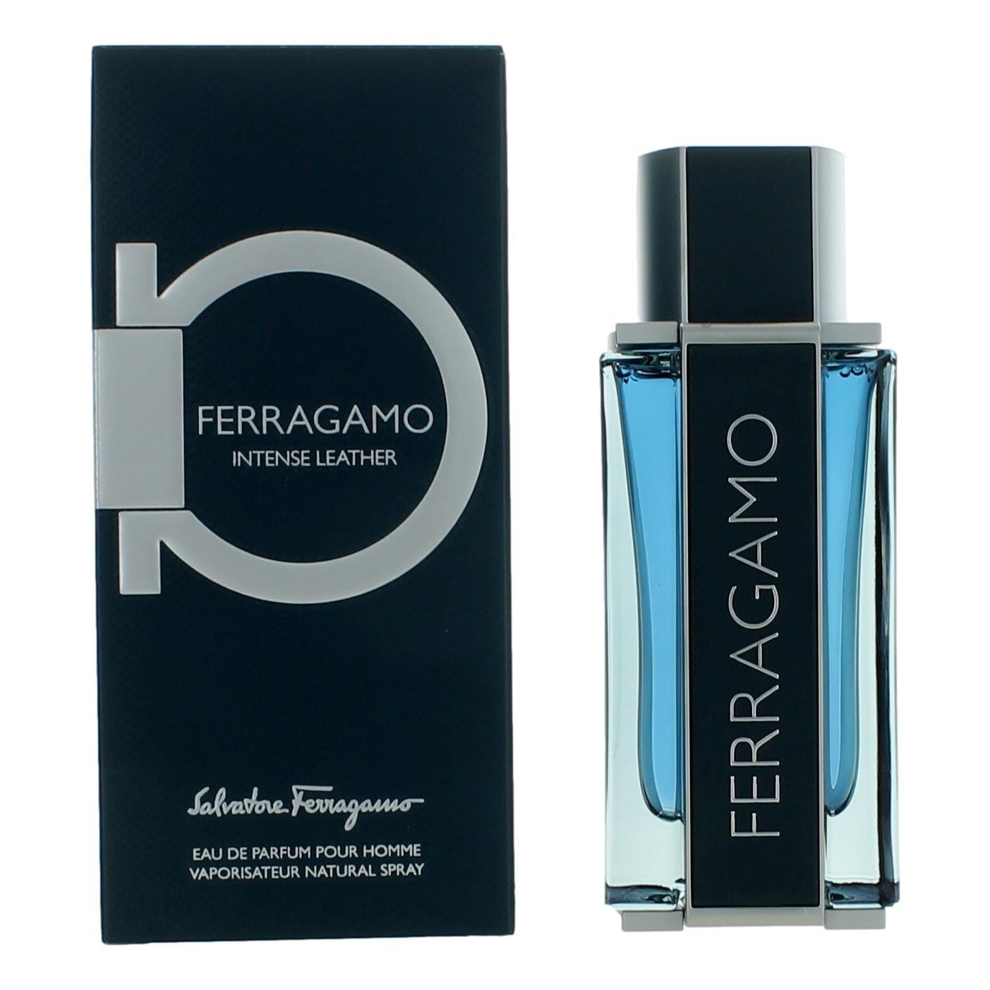 Salvador Dali – Ferragamo Intense Leather by Salvatore Ferragamo Eau de Parfum Spray for Men (3.4 oz) product image