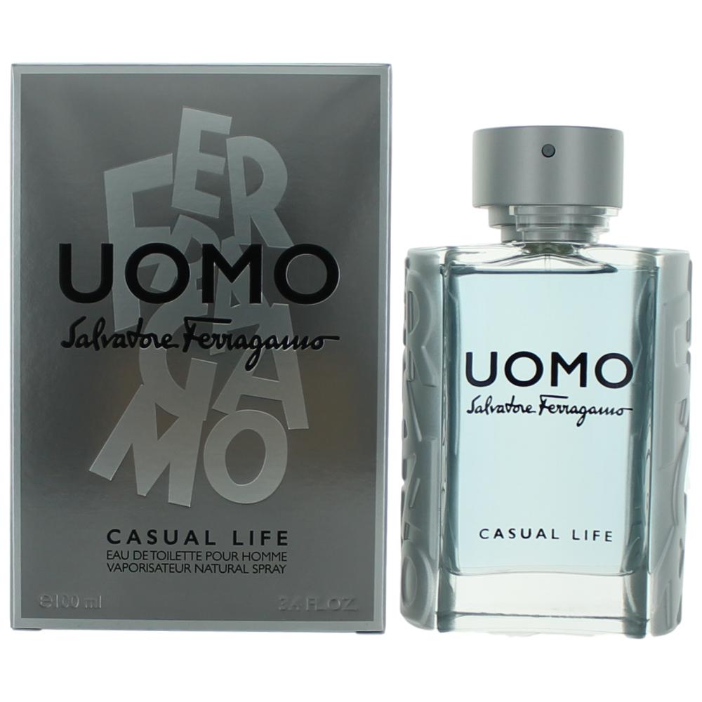 Salvatore Ferragamo – Uomo Casual Life Eau de Toilette Spray for Men (3.4 oz) product image