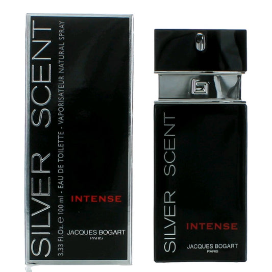 Jacques Bogart – Silver Scent Intense Eau de Toilette Spray for Men (3.4 oz) product image