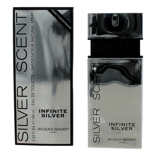 Jacques Bogart – Silver Scent Infinite Silver Eau de Toilette Spray for Men (3.33 oz) product image