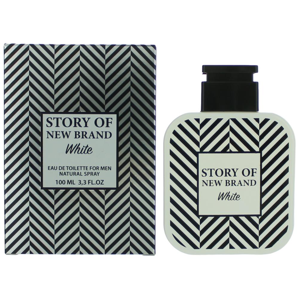 New Brand – Story of New Brand White Eau de Toilette Spray for Men (3.3 oz) product image