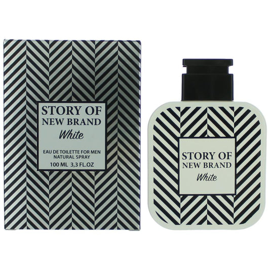 New Brand – Story of New Brand White Eau de Toilette Spray for Men (3.3 oz) product image