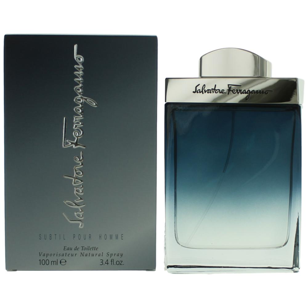Salvatore Ferragamo – Subtil Eau de Toilette Spray for Men (3.4 oz) product image