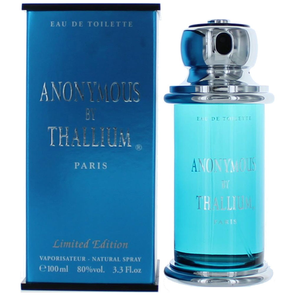 Jacques Evard – Anonymous by Thallium Eau de Toilette Spray for Men (3.3 oz) product image