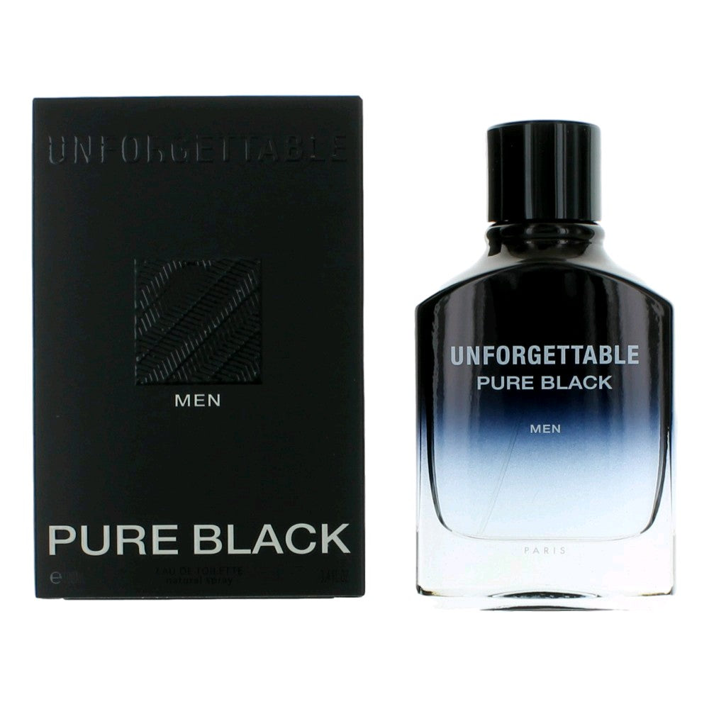 Glenn Perri – Unforgettable Pure Black Eau de Toilette Spray for Men (3.4 oz) product image