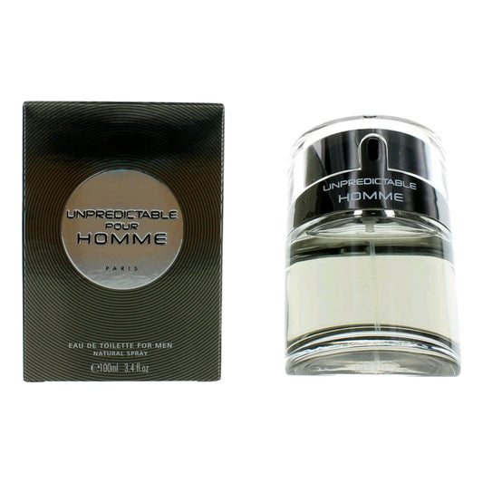 Glenn Perri – Unpredictable Pour Homme Eau de Toilette Spray for Men (3.4 oz) product image