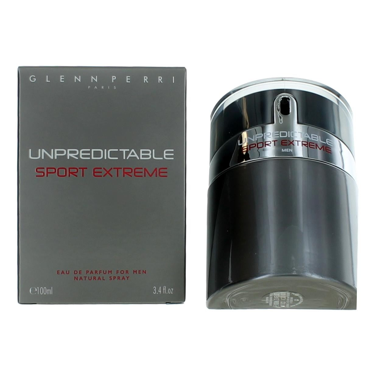 Glenn Perri – Unpredictable Sport Extreme Eau de Parfum Spray for Men (3.4 oz) product image