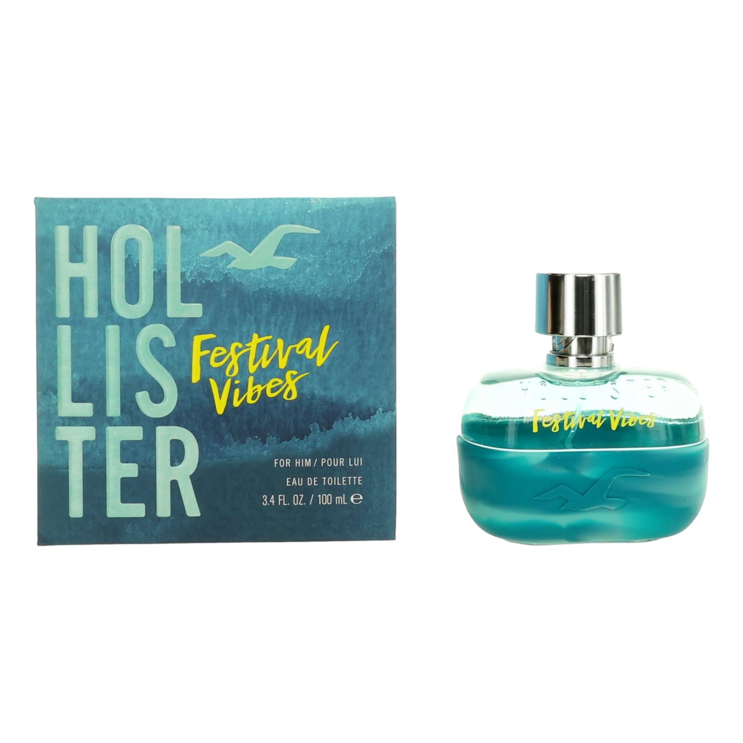 Hollister – Festival Vibes Eau de Toilette Spray for Men (3.4 oz) product image
