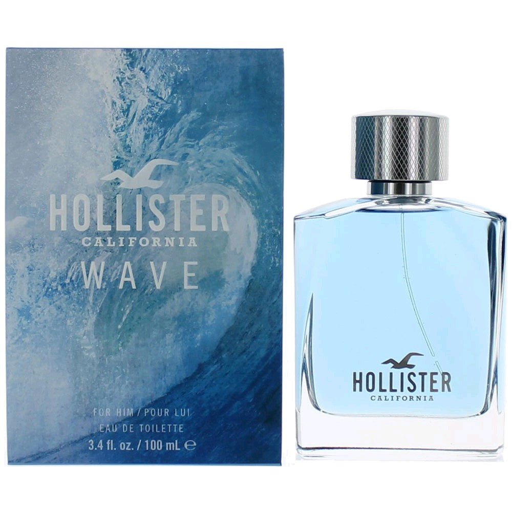 Hollister – Wave Eau de Toilette Spray for Men (3.4 oz) product image