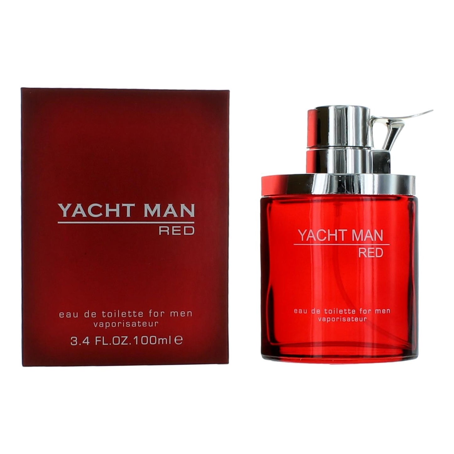 Myrurgia – Yacht Man Red Eau de Toilette Spray for Men (3.4 oz) product image