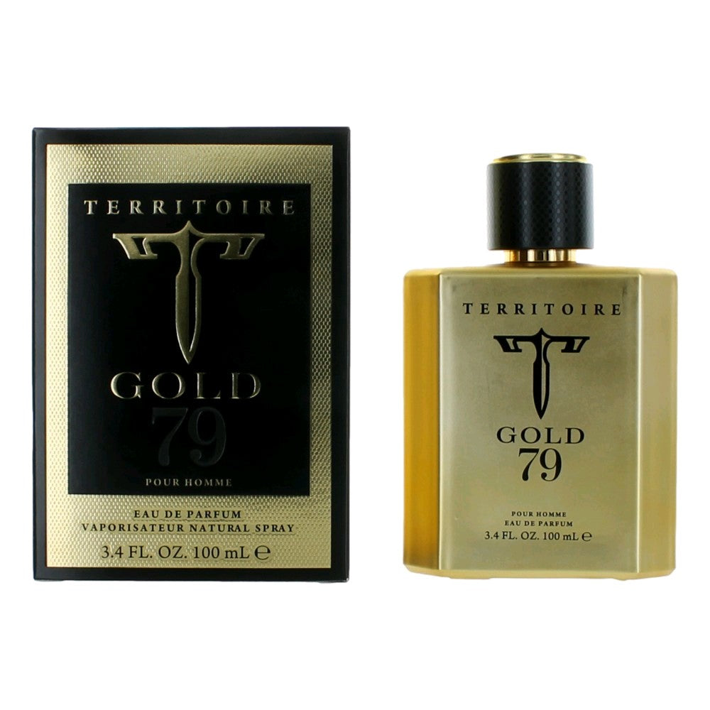 Yzy – Territoire Gold 79 Edp Spray For Men 3.4 Oz