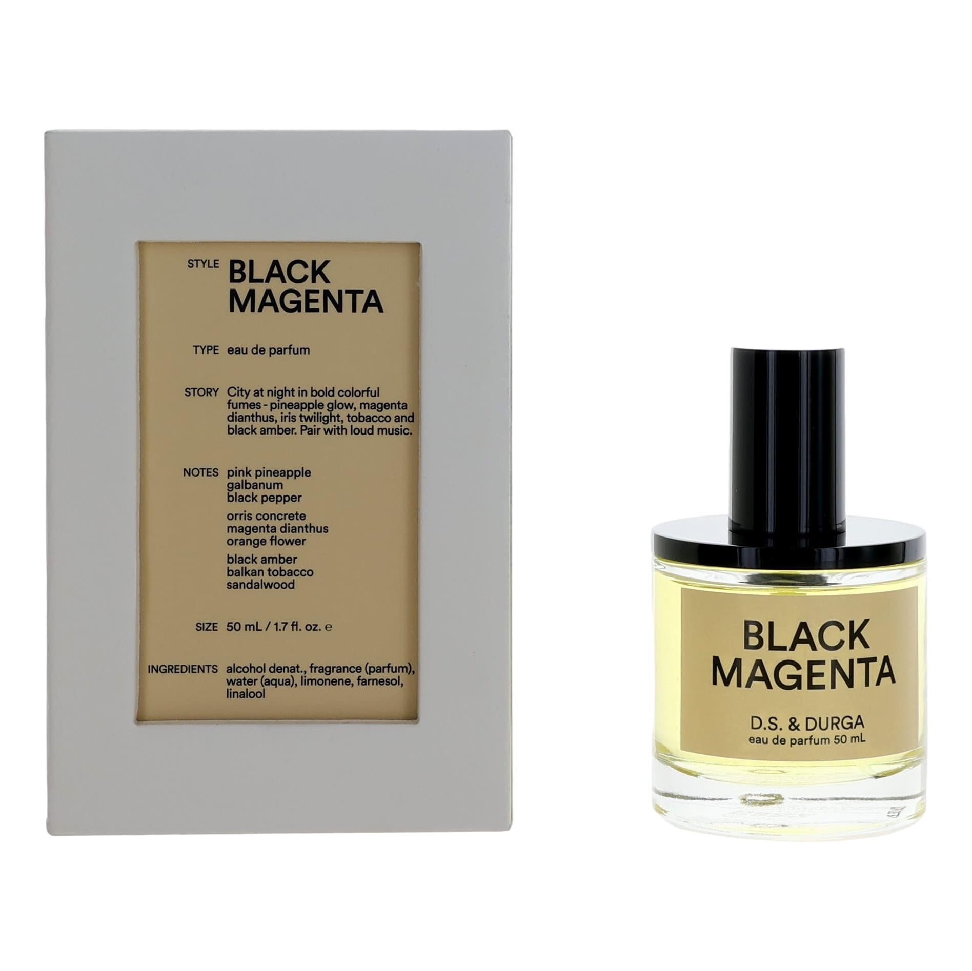 D.S. & Durga – Black Magenta Eau de Parfum Spray for Unisex (1.7 oz) product image