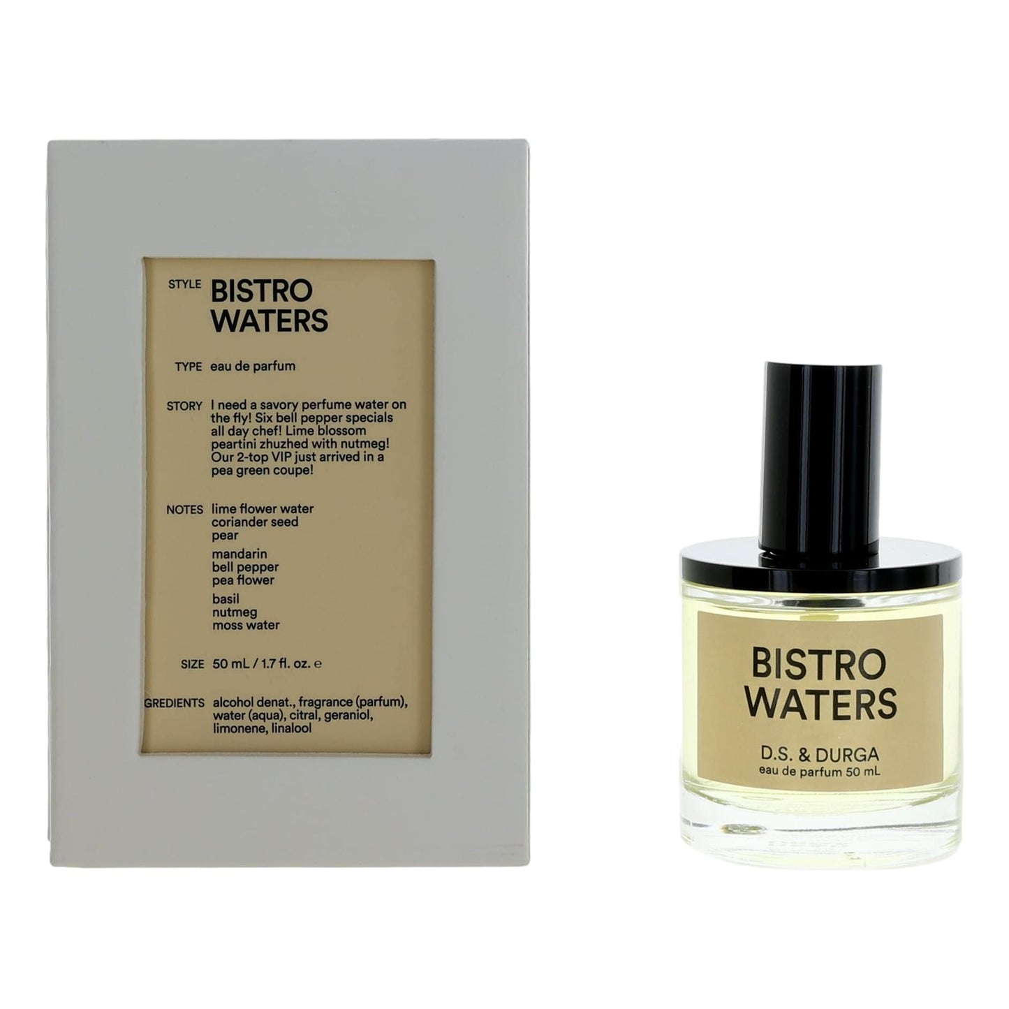 D.S. & Durga – Bistro Waters Eau de Parfum Spray for Unisex (1.7 oz) product image