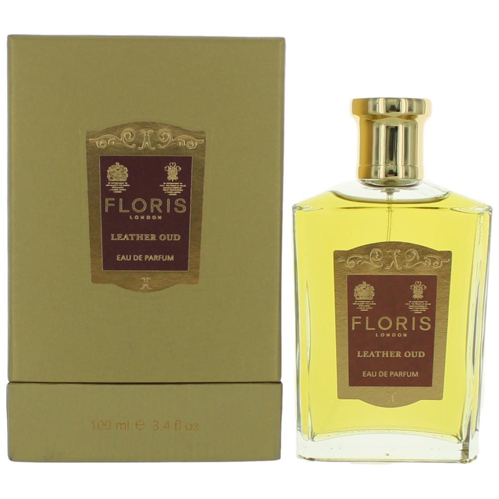 Floris – Leather Oud Eau de Parfum Spray for Unisex (3.4 oz) product image