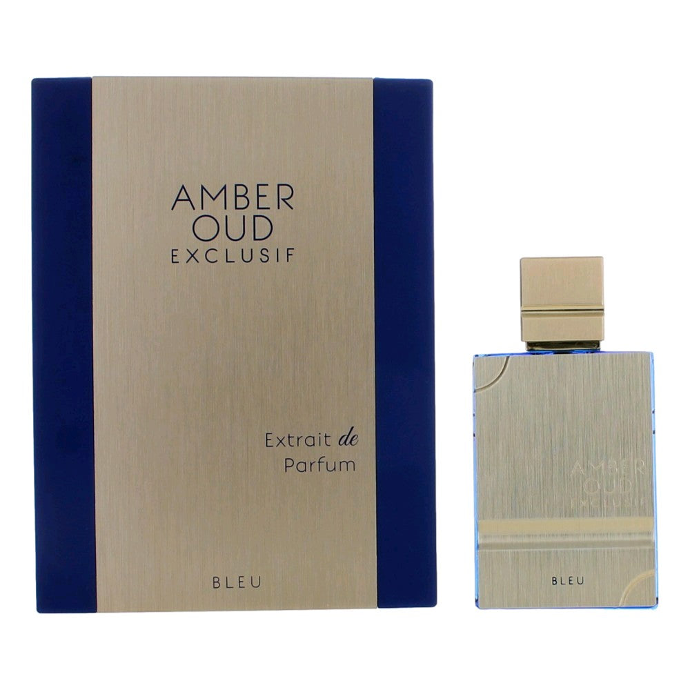 Al Haramain – Amber Oud Exclusif Bleu Extrait de Parfum Spray for Unisex (2 oz) product image