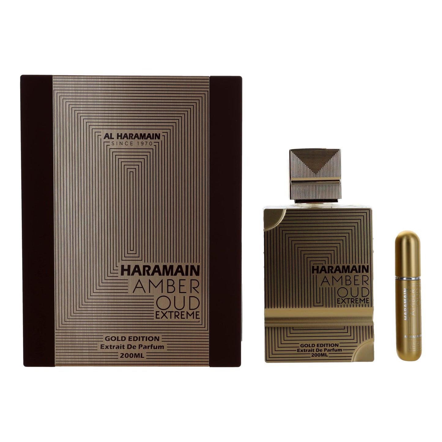 Al Haramain – Amber Oud Extreme Gold Edition Extrait de Parfum Spray for Unisex (6.7 oz) product image