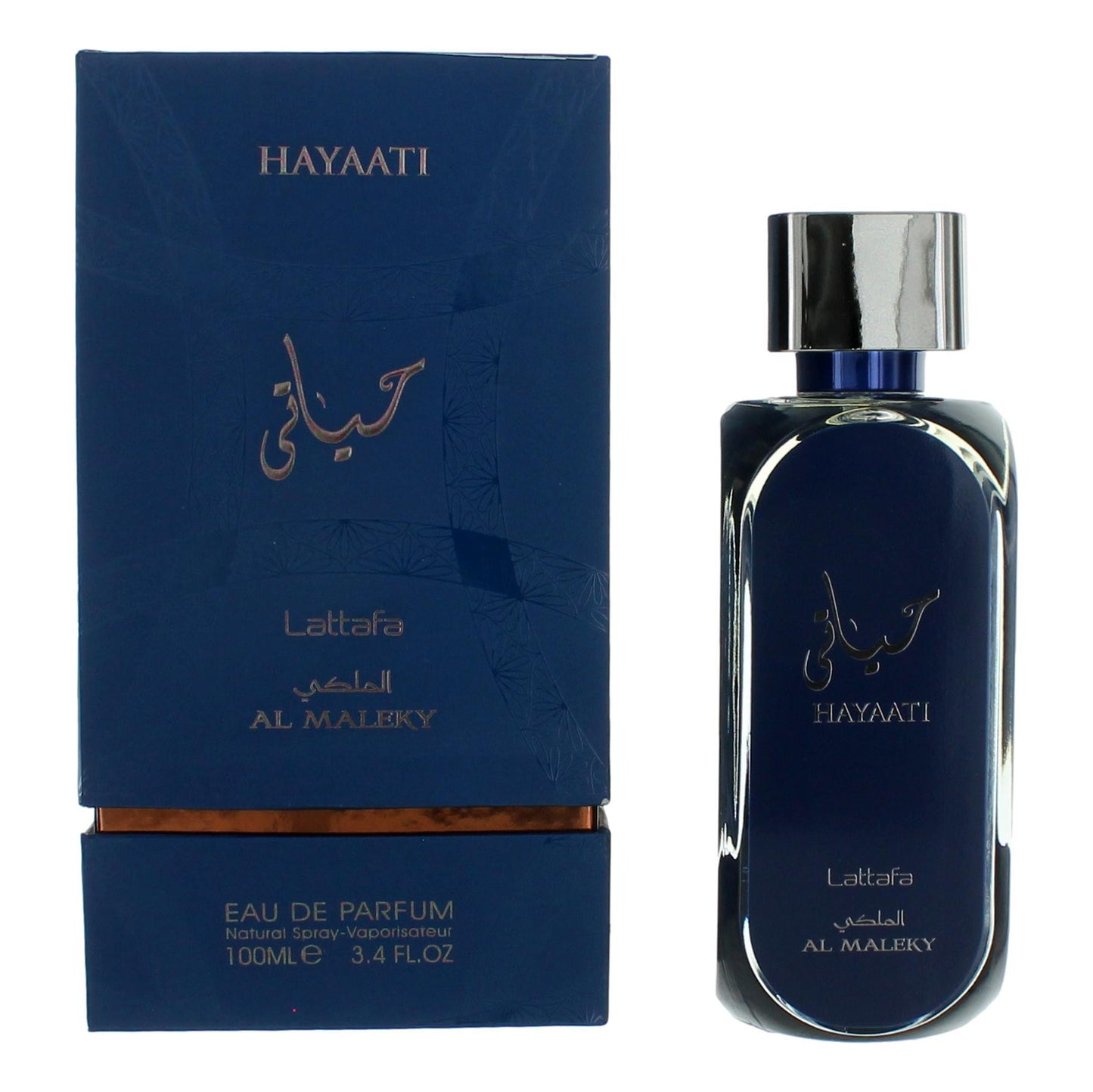 Lattafa – Hayaati Al Malekyby Eau de Parfum Spray for Unisex (3.4 oz) product image